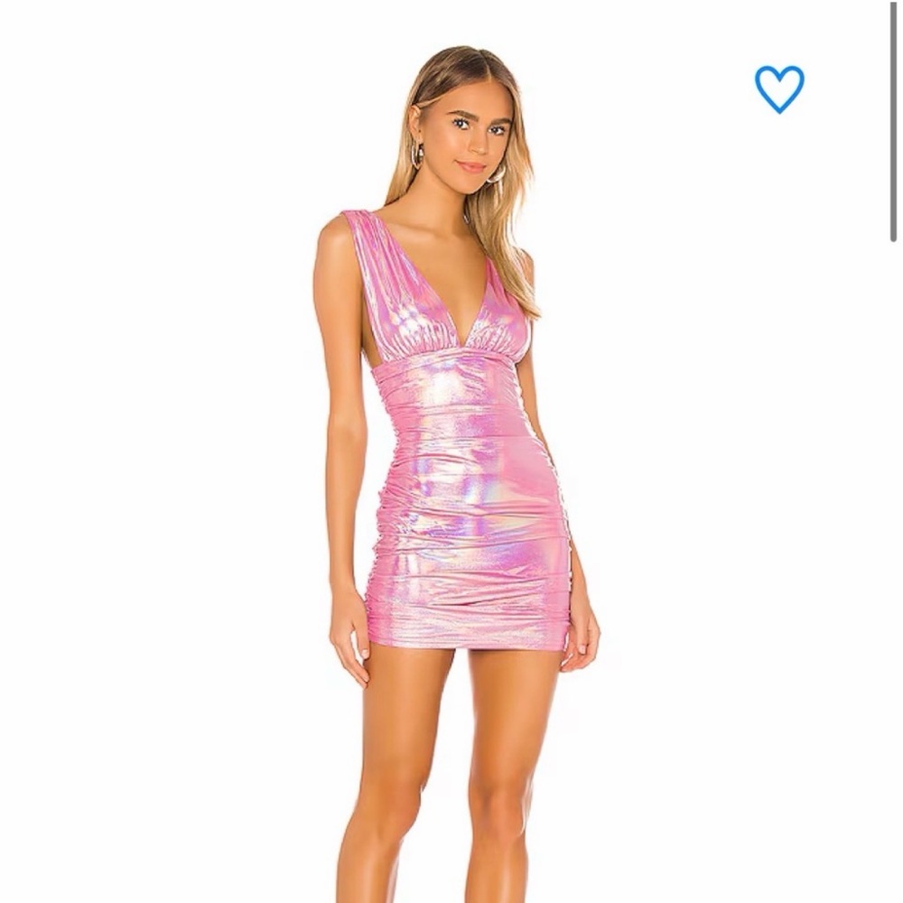 Revolve Superdown Kerri Deep V Dress
